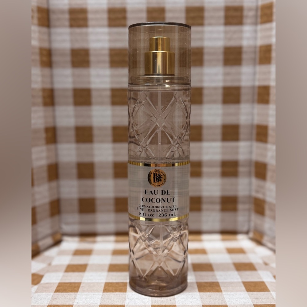 NEW B&BW Eau De Coconut Fragrance for hair and body 8 oz